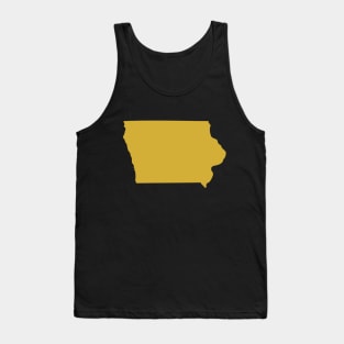 Iowa state map Tank Top